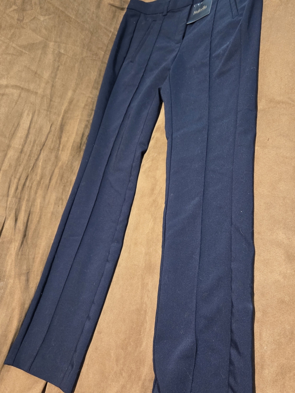 Navy Women's Dress Pants - RAFAELLA
